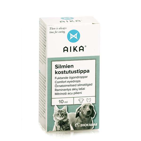 AIKA Silmienkostutustippa lemmikeille, 10 ml