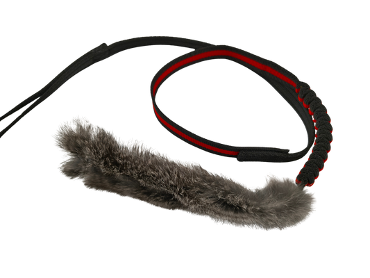 JOKKE Black & Red Rabbit -lelu 120 cm, musta