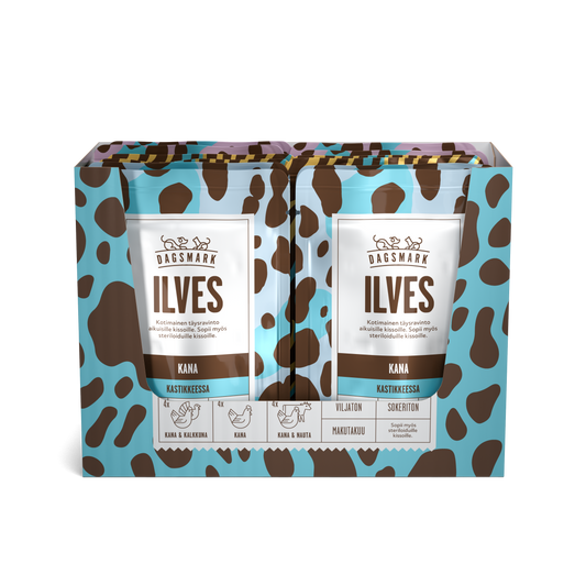 Dagsmark Kastikemix -märkäruoka kissalle 12 X 80 g multipack