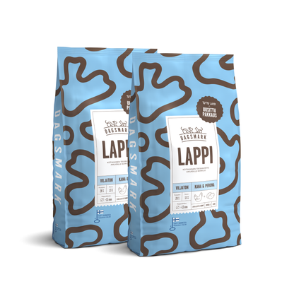 Dagsmark LAPPI koiran kuivaruoka 2 x 10 kg