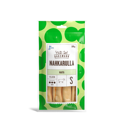 Dagsmark nahkarulla nauta S, 100 g Nordic Pet Shop