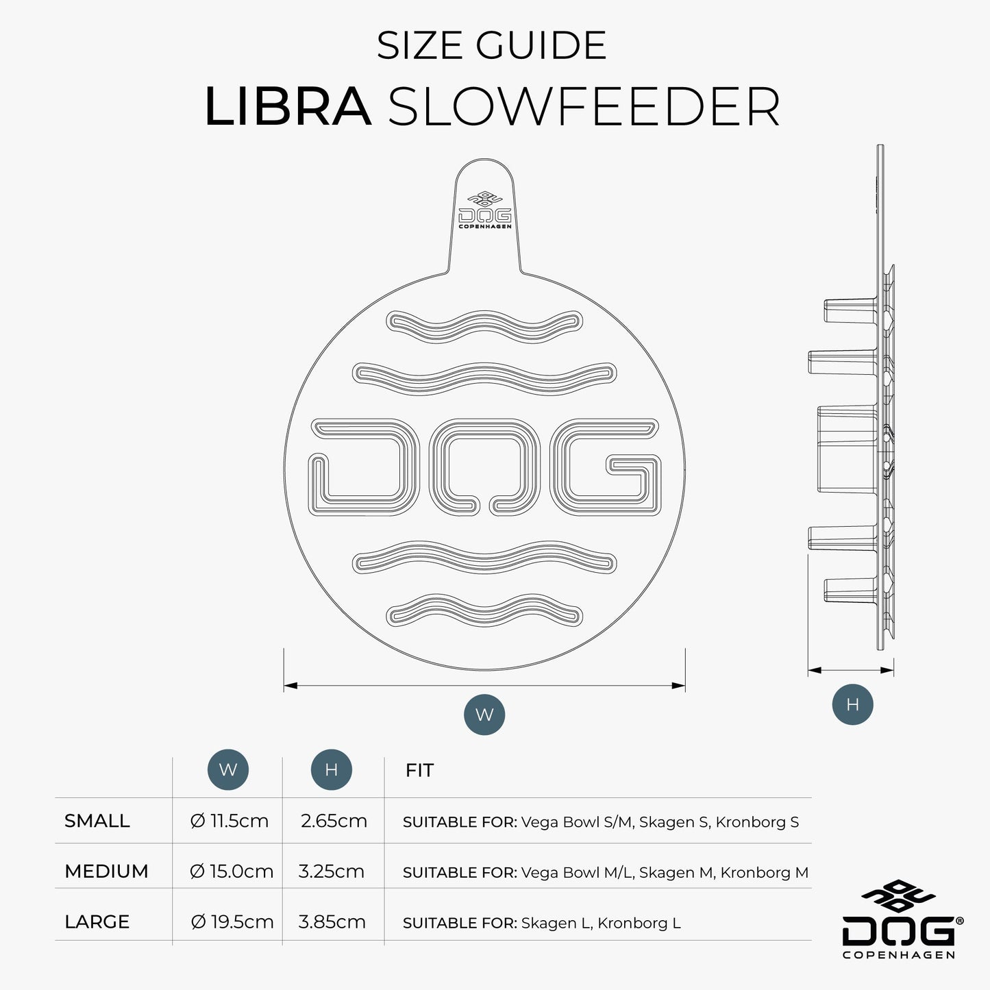 DOG Copenhagen Libra Slowfeeder Nordic Pet Shop