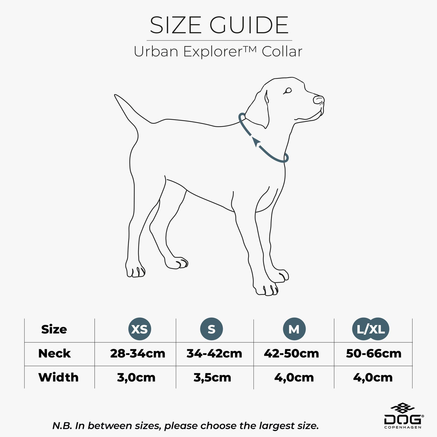 DOG Copenhagen Urban Explorer Collar Nordic Pet Shop