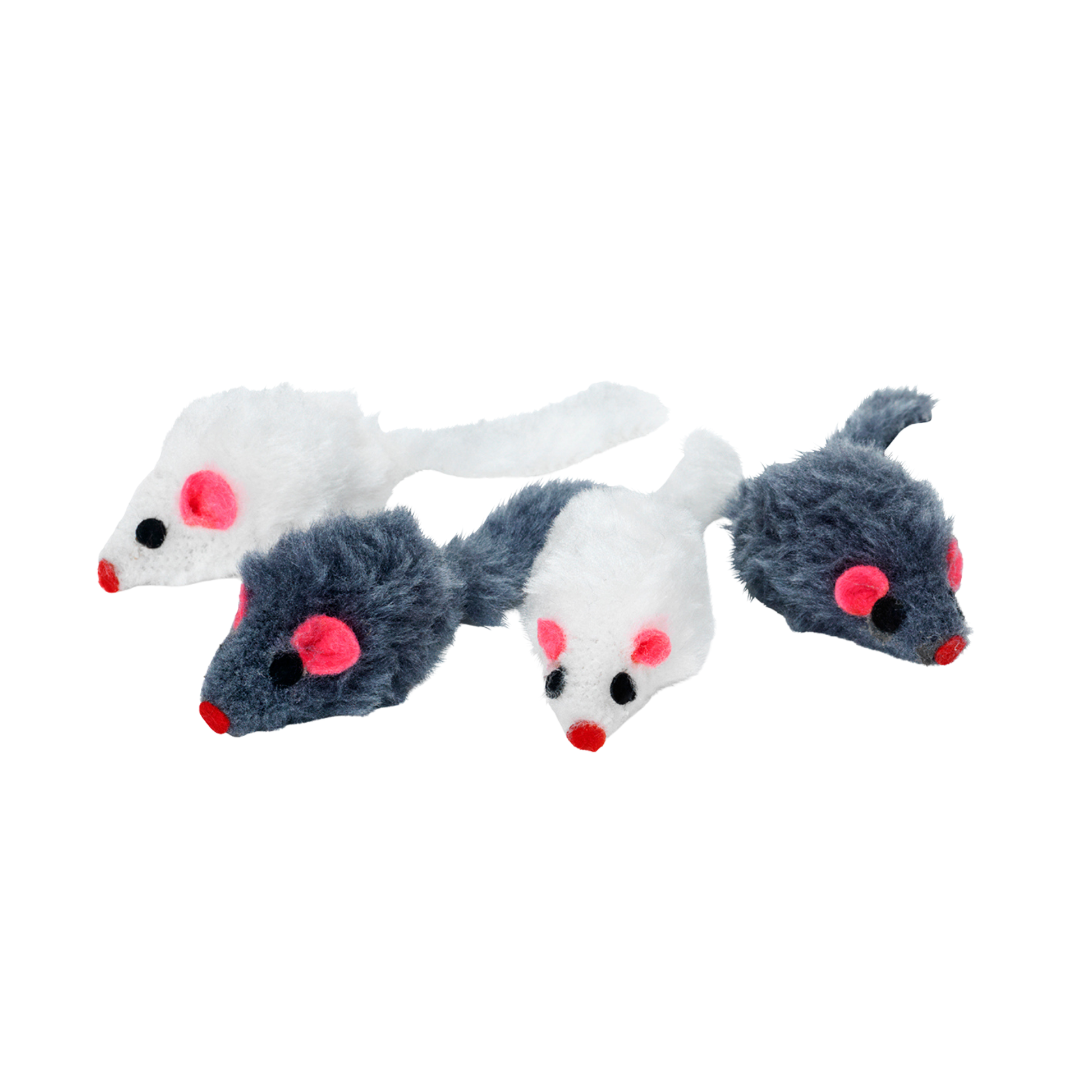 Dogman hiiret 4 kpl kissanlelu Nordic Pet Shop