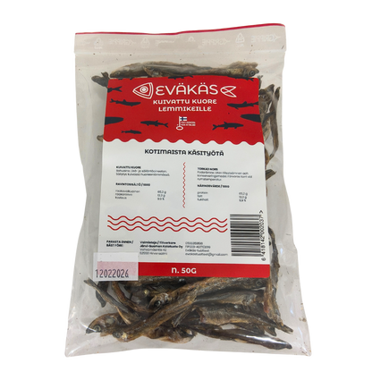 EVÄKÄS Kuivattu kuore 50 g Nordic Pet Shop