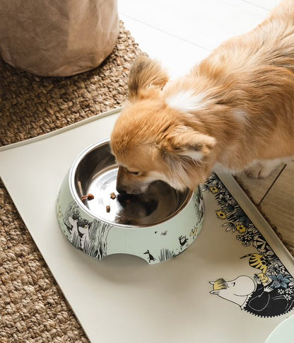 Muurla Moomin for Pets lemmikin kulho XL, vihreä
