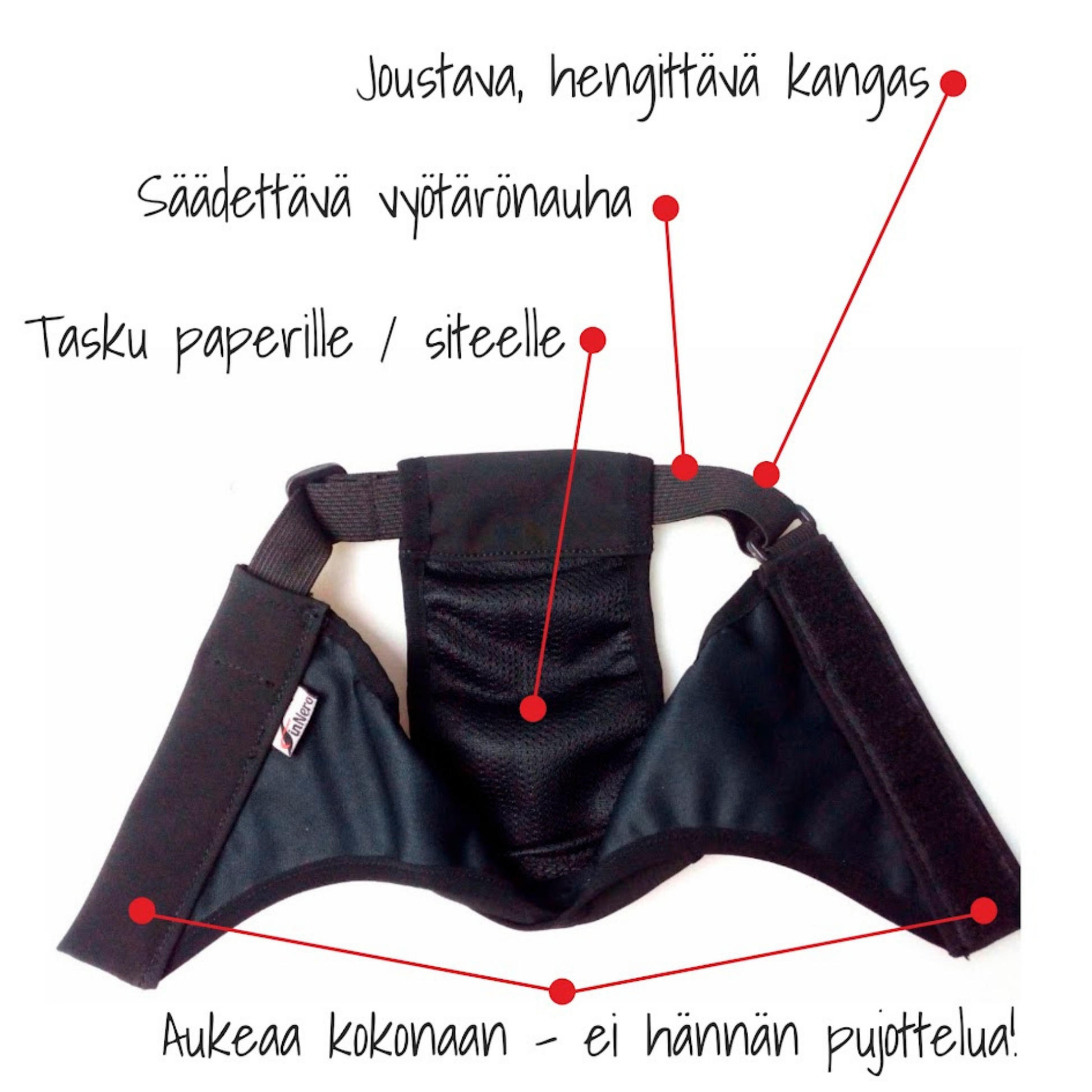 FINNERO BRAVA- juoksuhousut koiralle Nordic Pet Shop