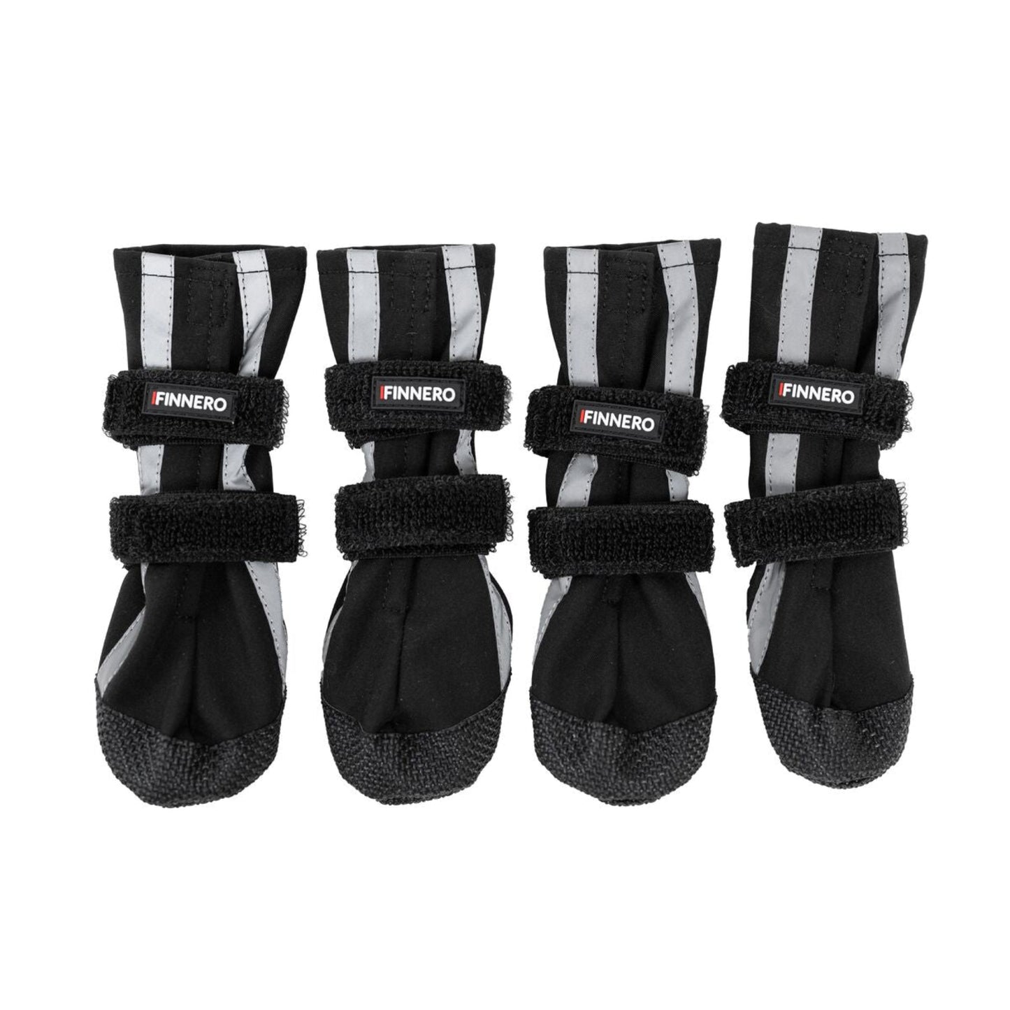 Finnero Halla Shoftshell heijastavat koiran tossut sopivat kaikkiin sääolosuhteisiin suojaamaan tassuja