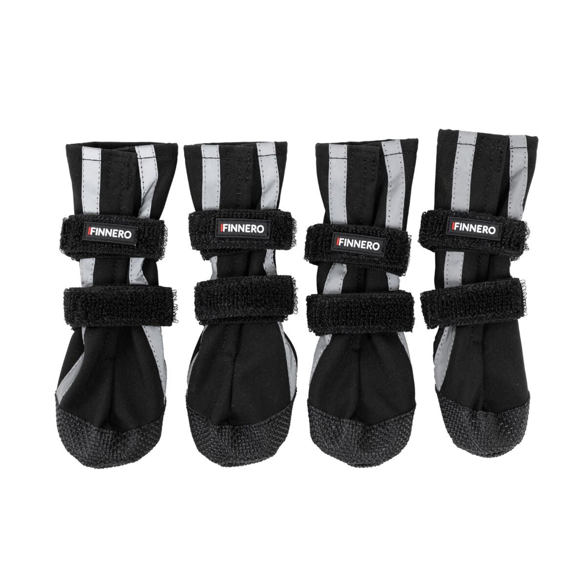 Finnero Halla Shoftshell heijastavat koiran tossut sopivat kaikkiin sääolosuhteisiin suojaamaan tassuja