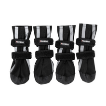 Finnero Halla Shoftshell heijastavat koiran tossut sopivat kaikkiin sääolosuhteisiin suojaamaan tassuja