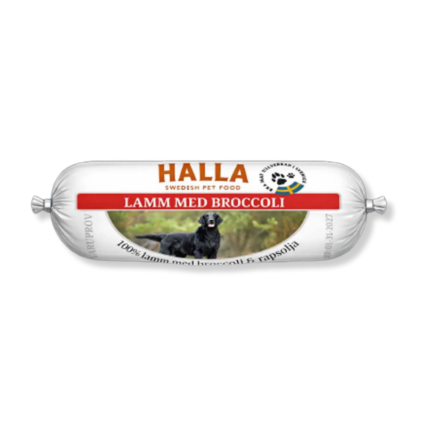 Halla Lammas & Parsakaali koiranmakkara 650 g