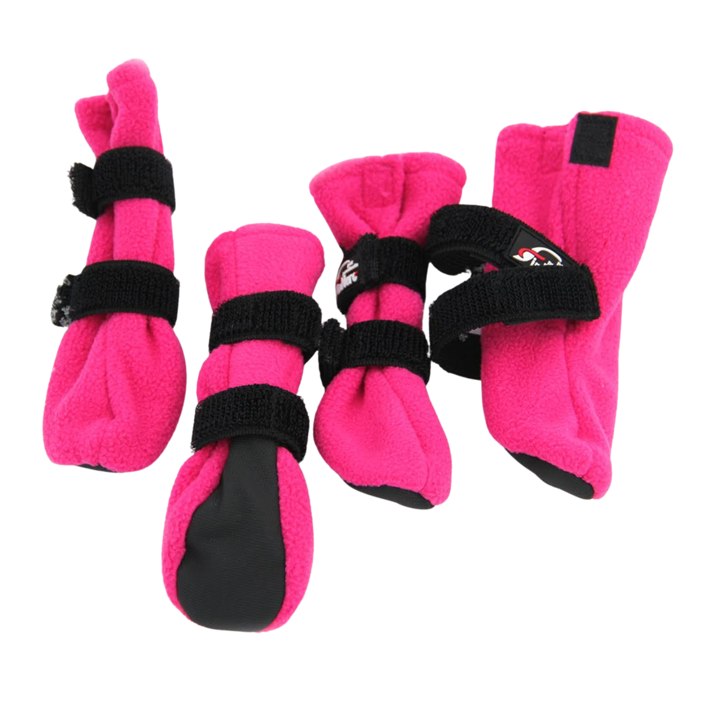 FINNERO HALLA tossut koiralle, 4 kpl/paketti, pinkki Nordic Pet Shop