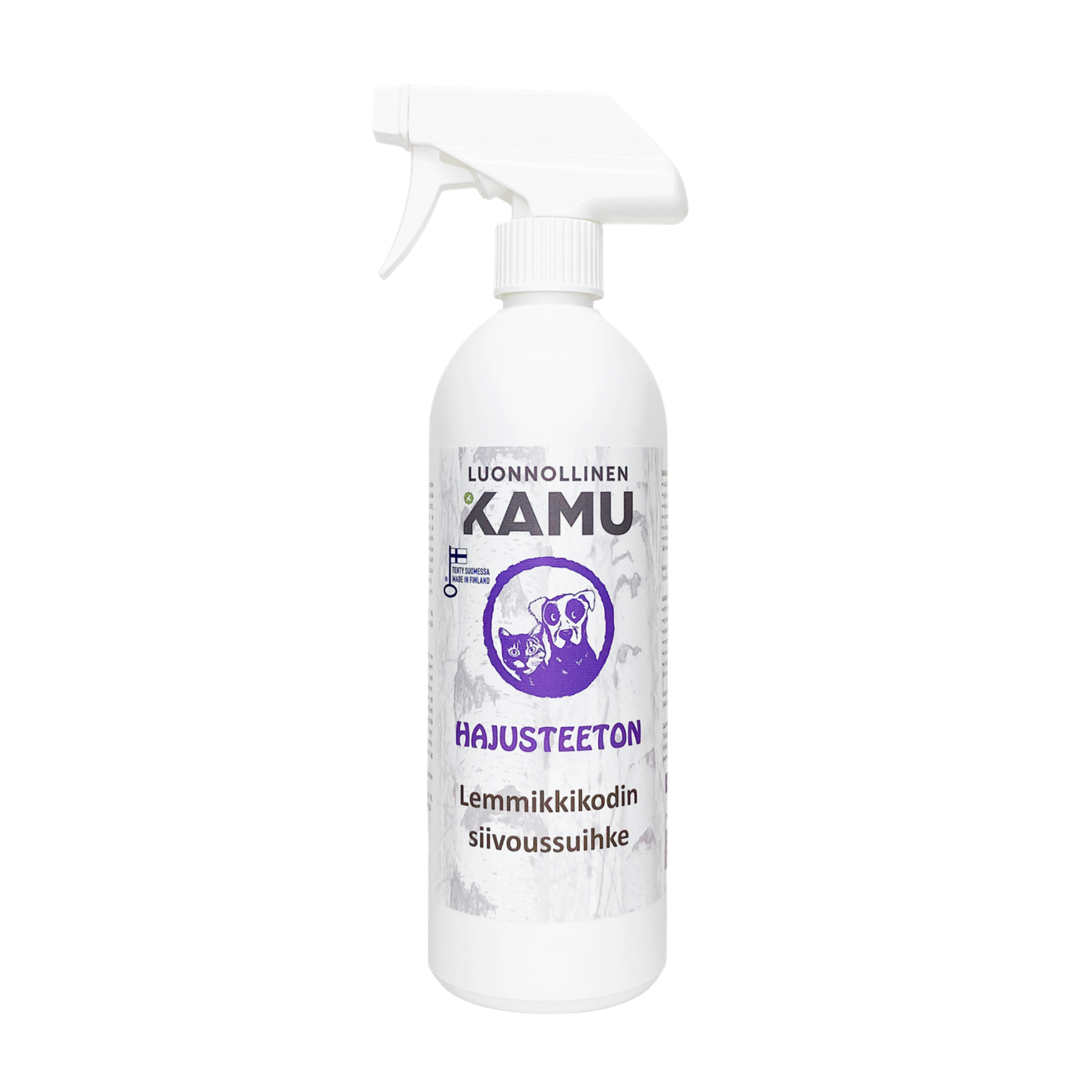 Kamu siivoussuihke Hajusteeton 600 ml Nordic Pet Shop