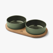 DOG Copenhagen Kronborg Food Bar koiran ruokakuppiteline, racing green