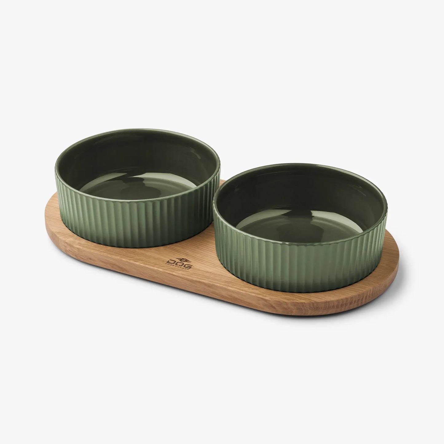 DOG Copenhagen Kronborg Food Bar koiran ruokakuppiteline, racing green