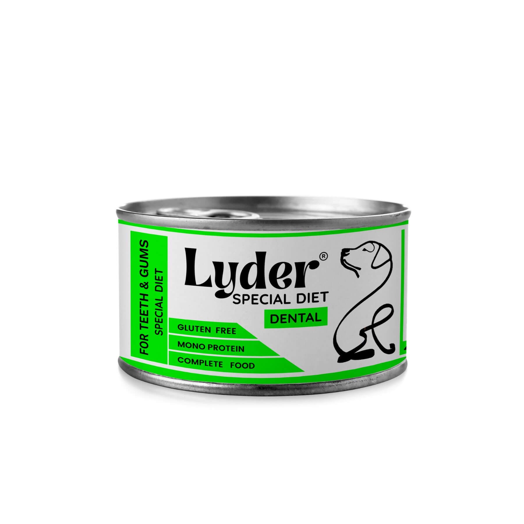 Lyder Dental koiran märkäruoka suun ja hampaiden hyvinvoinnin tueksi 400 g