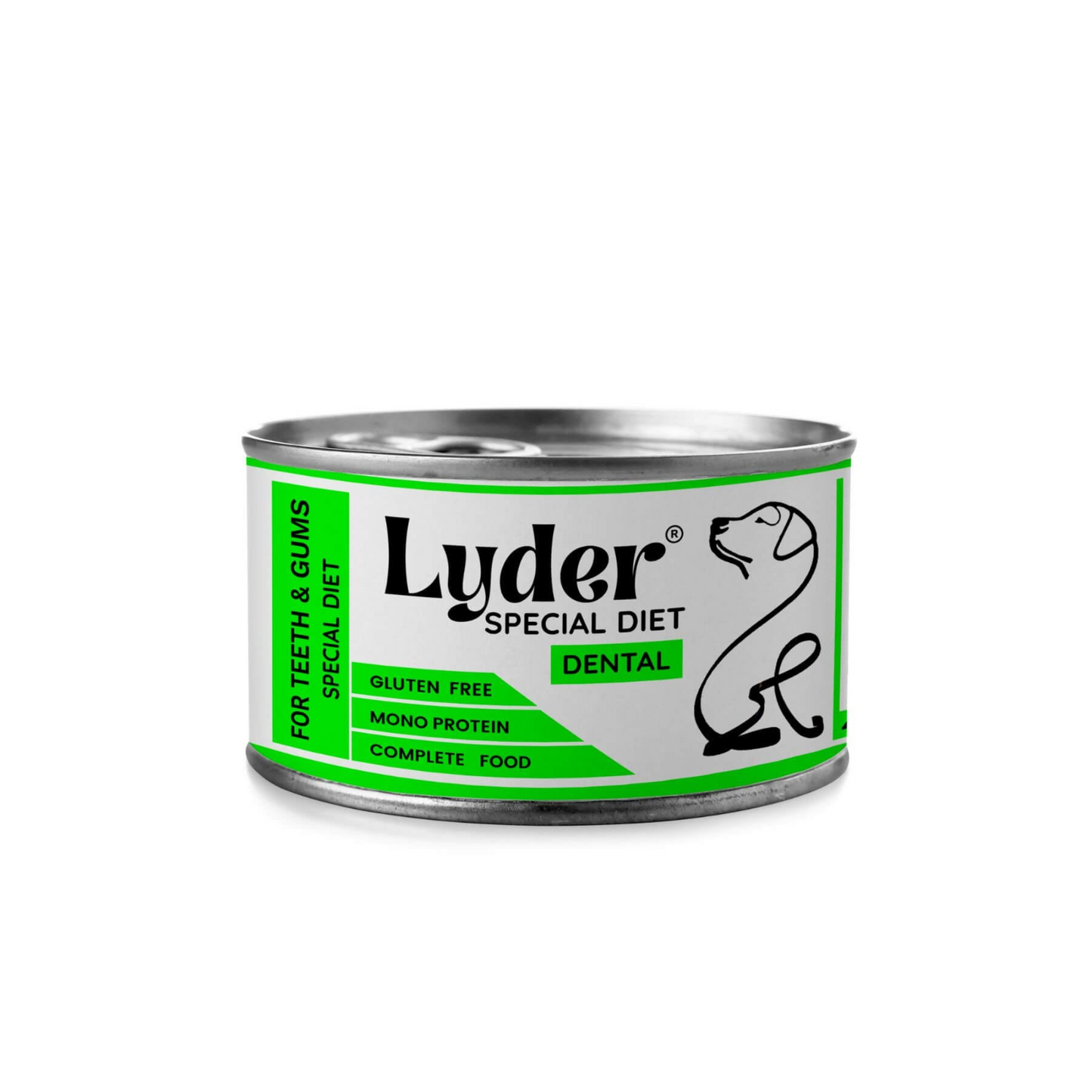 Lyder Dental koiran märkäruoka suun ja hampaiden hyvinvoinnin tueksi 400 g