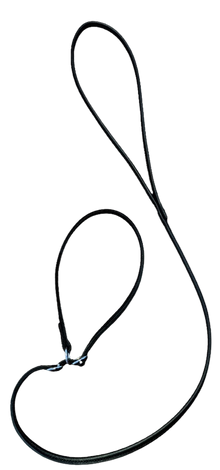 JOKKE Doublestop kiristymätön näyttelytalutin 120 cm, musta