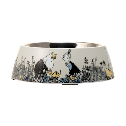 Muurla Moomin for Pets lemmikin kulho L, harmaa Nordic Pet Shop