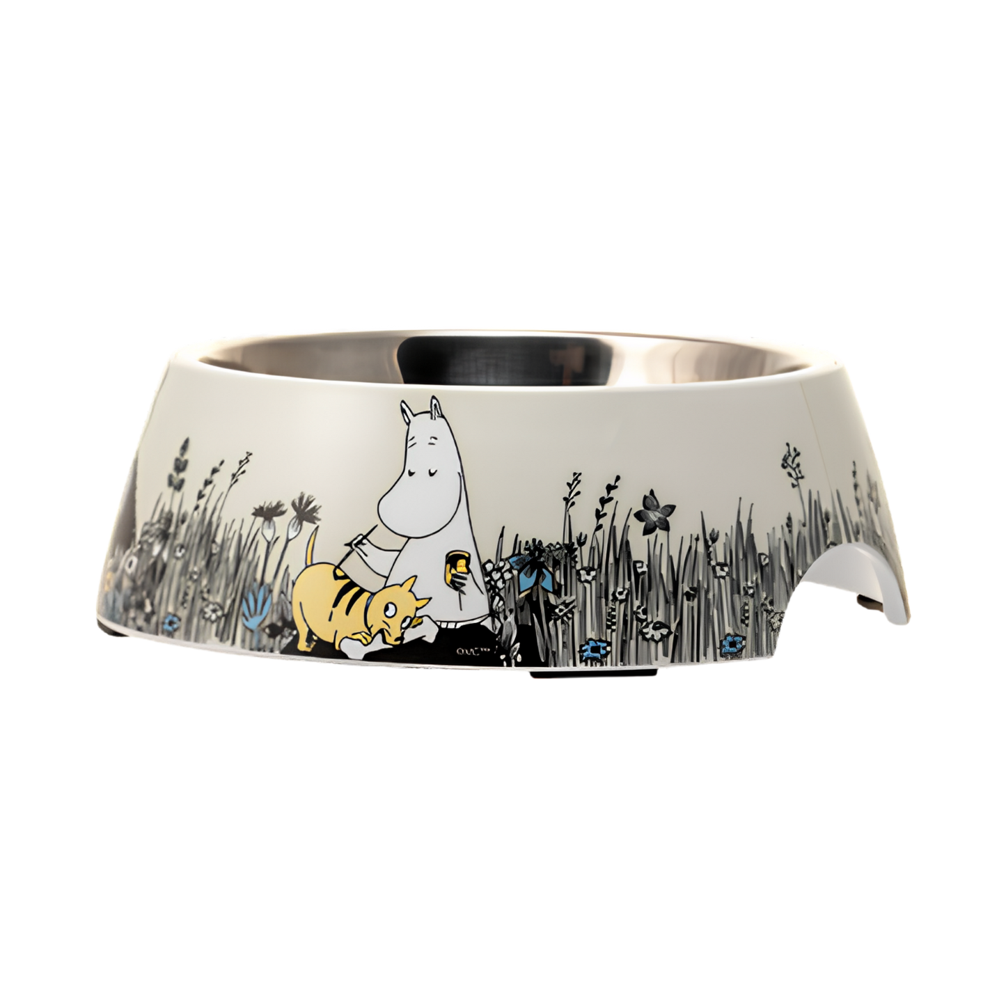 Muurla Moomin for Pets lemmikin kulho L, harmaa Nordic Pet Shop