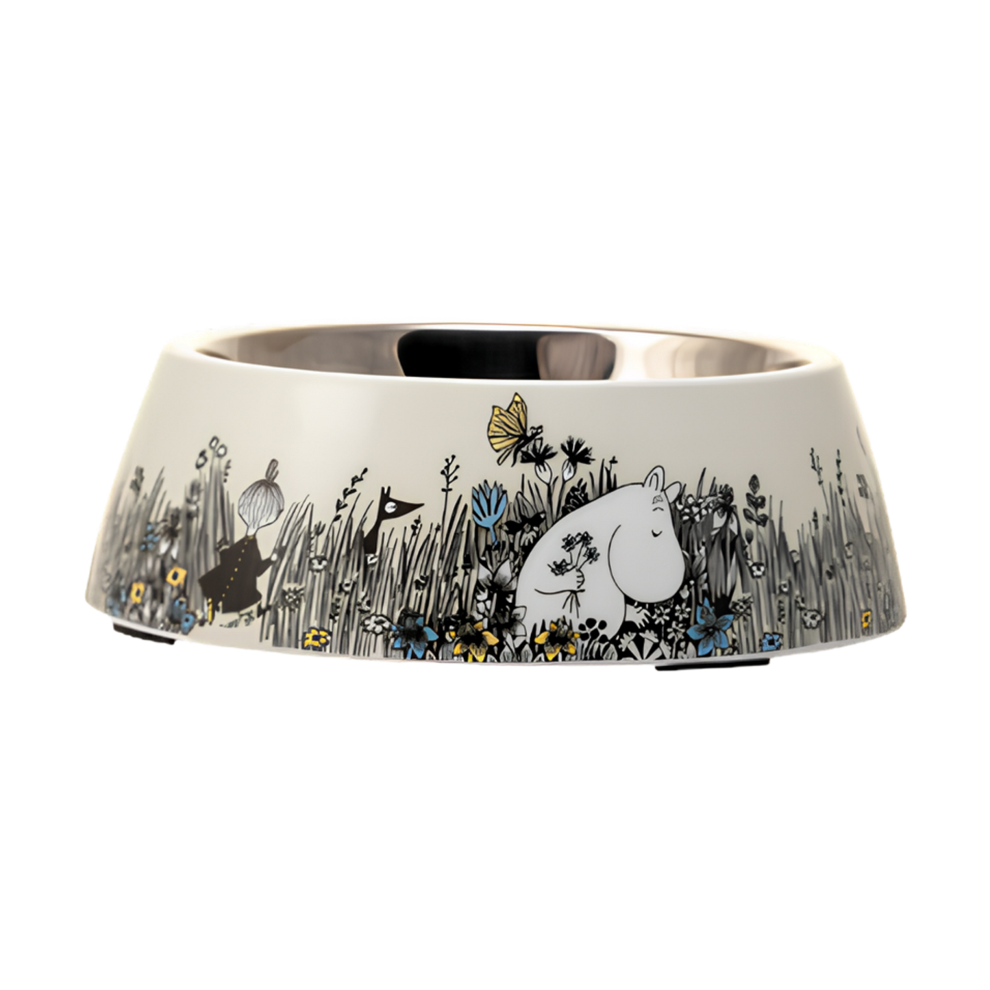 Muurla Moomin for Pets lemmikin kulho L, harmaa Nordic Pet Shop
