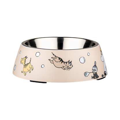 Muurla Moomin for Pets lemmikin kulho M, beige Nordic Pet Shop