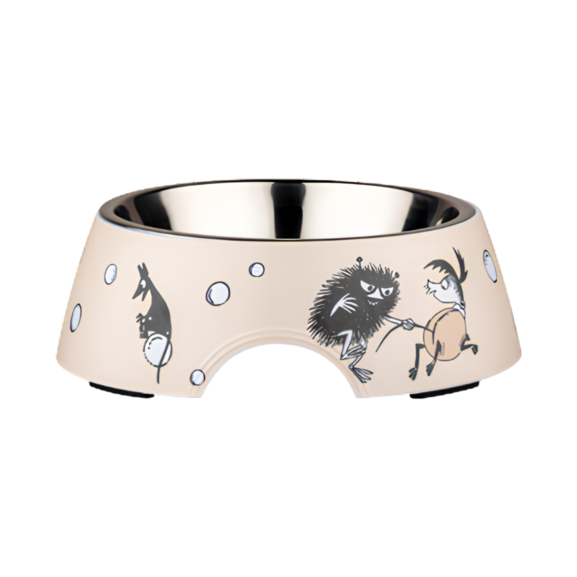 Muurla Moomin for Pets lemmikin kulho M, beige Nordic Pet Shop