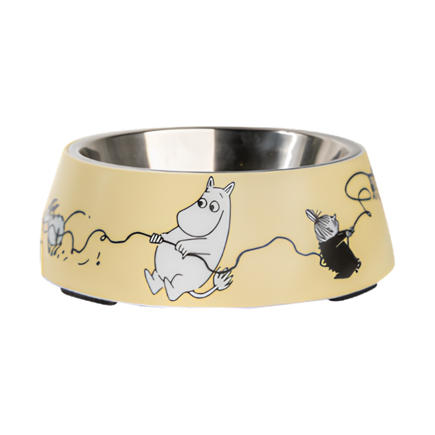 Muurla Moomin for Pets lemmikin kulho M, keltainen Nordic Pet Shop