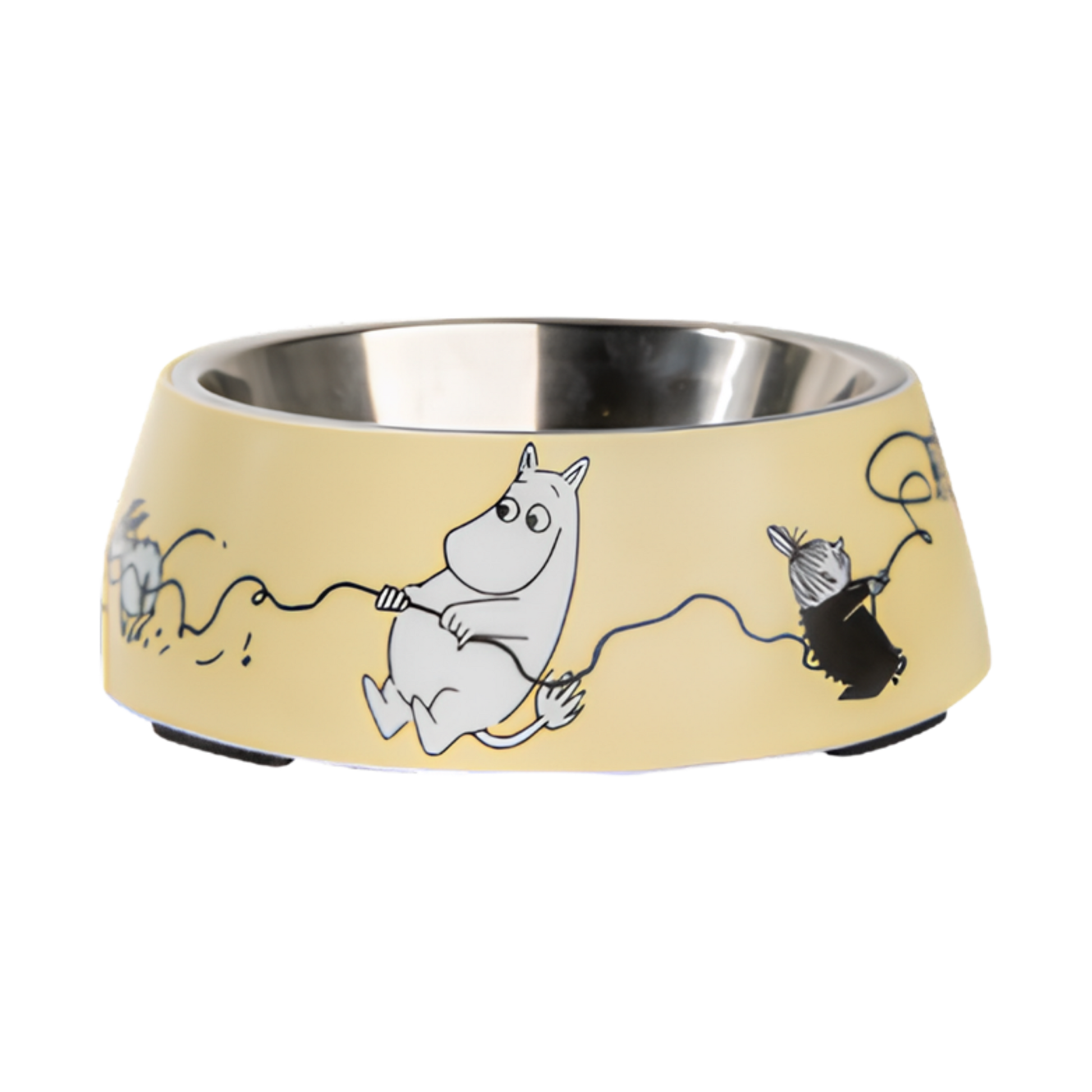 Muurla Moomin for Pets lemmikin kulho M, keltainen Nordic Pet Shop