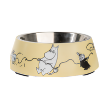 Muurla Moomin for Pets lemmikin kulho M, keltainen Nordic Pet Shop
