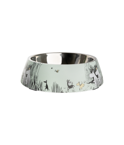 Muurla Moomin for Pets lemmikin kulho XL, vihreä