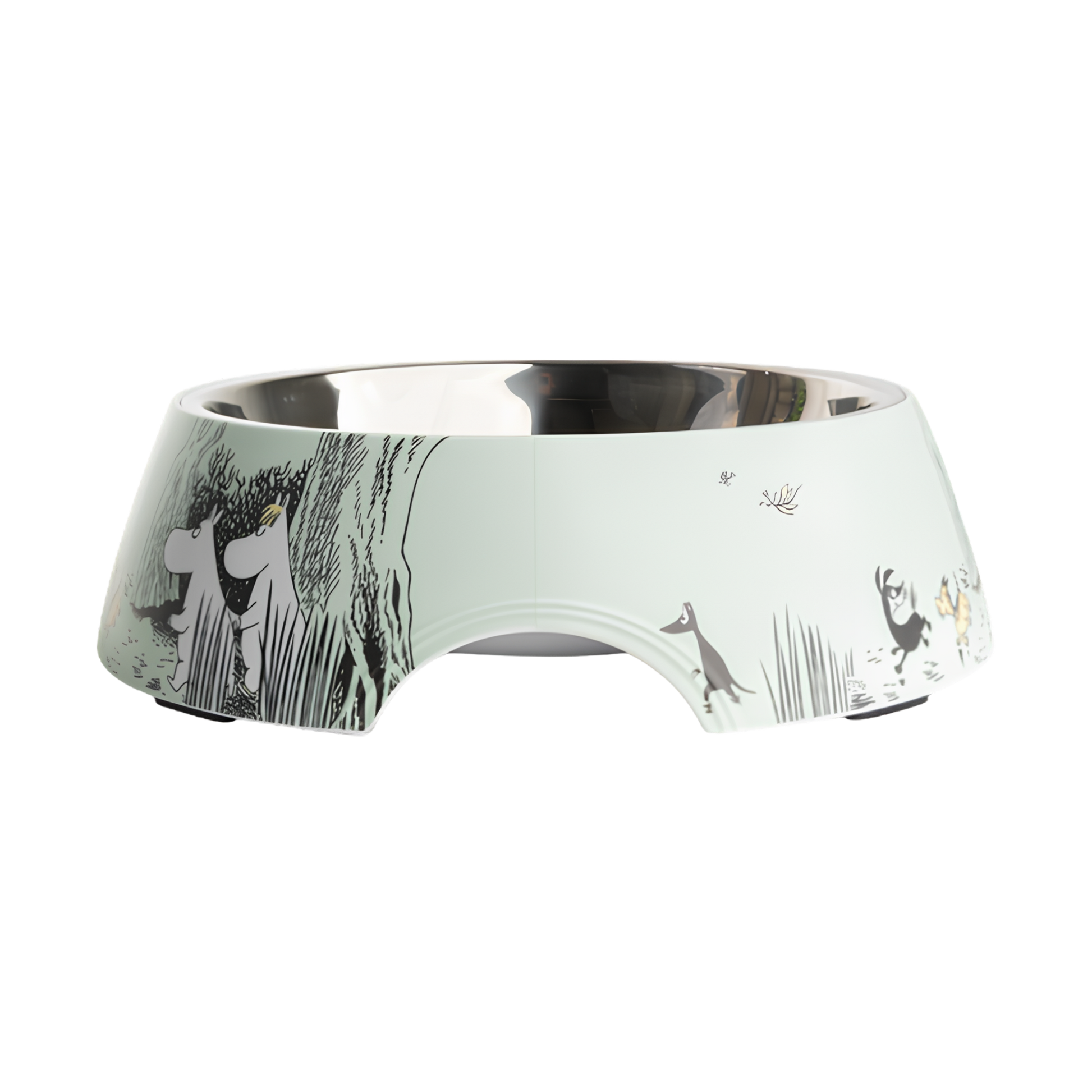 Muurla Moomin for Pets lemmikin kulho XL, vihreä Nordic Pet Shop