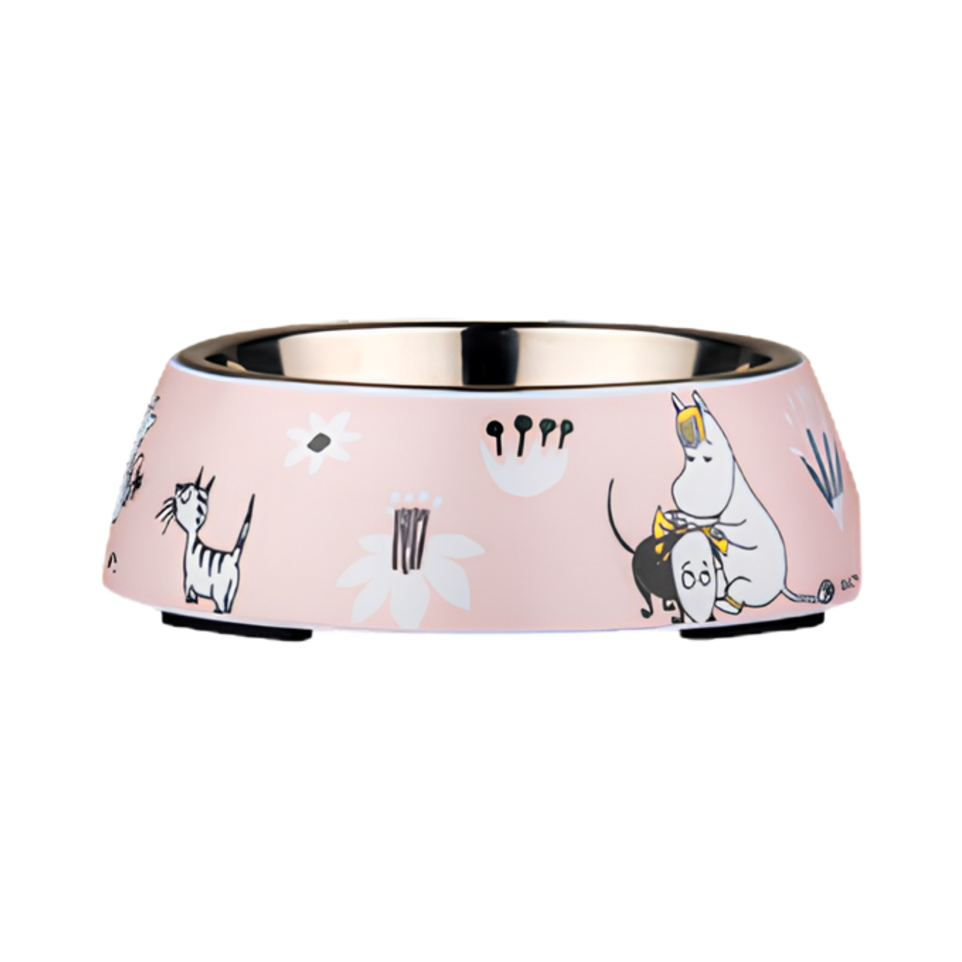 Muurla Moomin for Pets lemmikin kulho S, vaaleanpunainen Nordic Pet Shop
