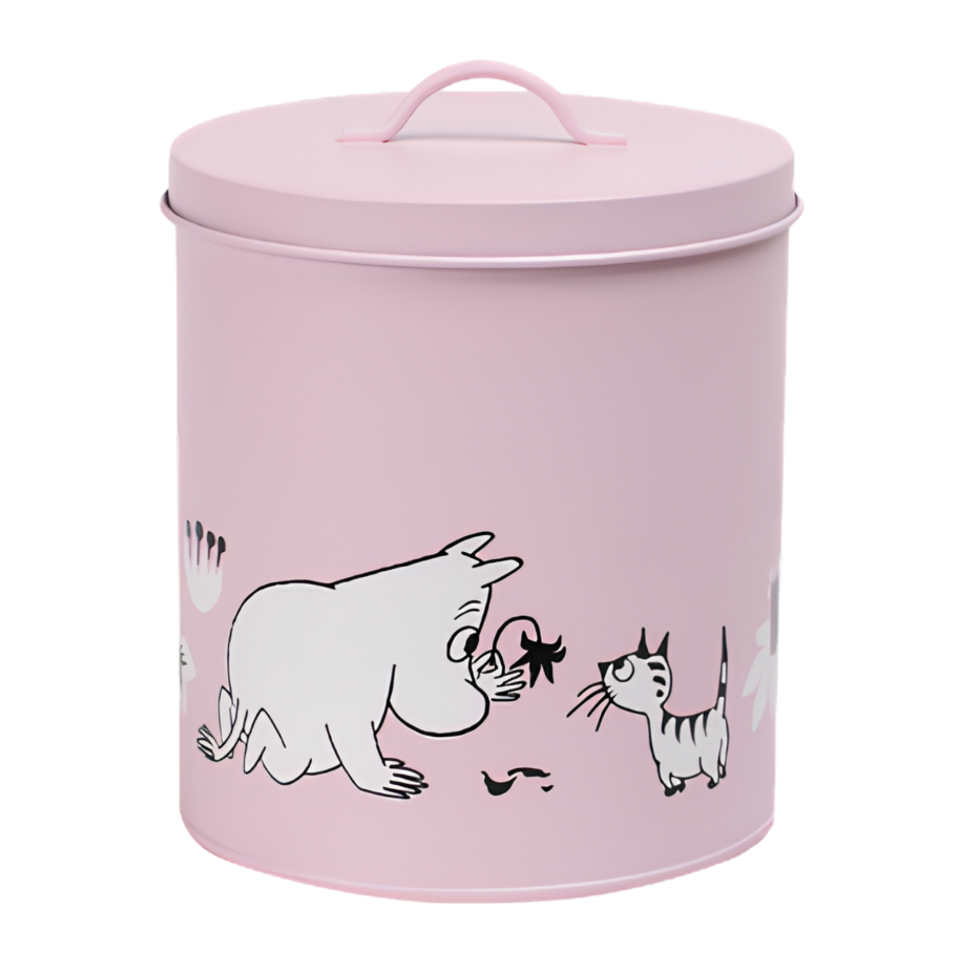 Muurla Moomin for Pets säilytyspurkki, vaaleanpunainen Nordic Pet Shop