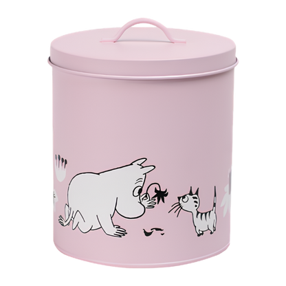 Muurla Moomin for Pets säilytyspurkki, vaaleanpunainen Nordic Pet Shop