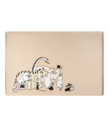 Muurla Moomin for Pets silikonialusta beige, koko 60 cm x 40 cm