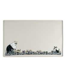 Muurla Moomin for Pets silikonialusta harmaa, koko 60 cm x 40 cm