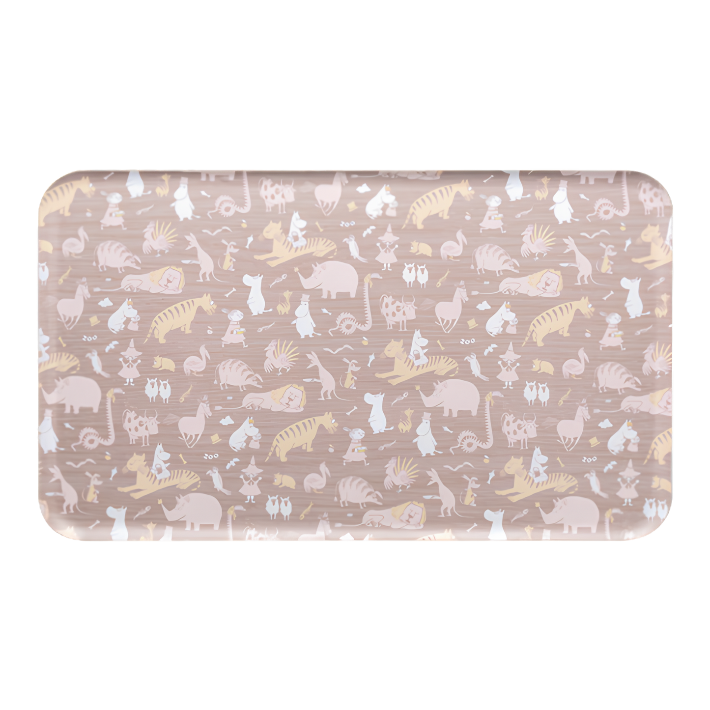 Muurla Moomin for Pets vanerialusta 50 cm x 29,5 cm, beige Nordic Pet Shop