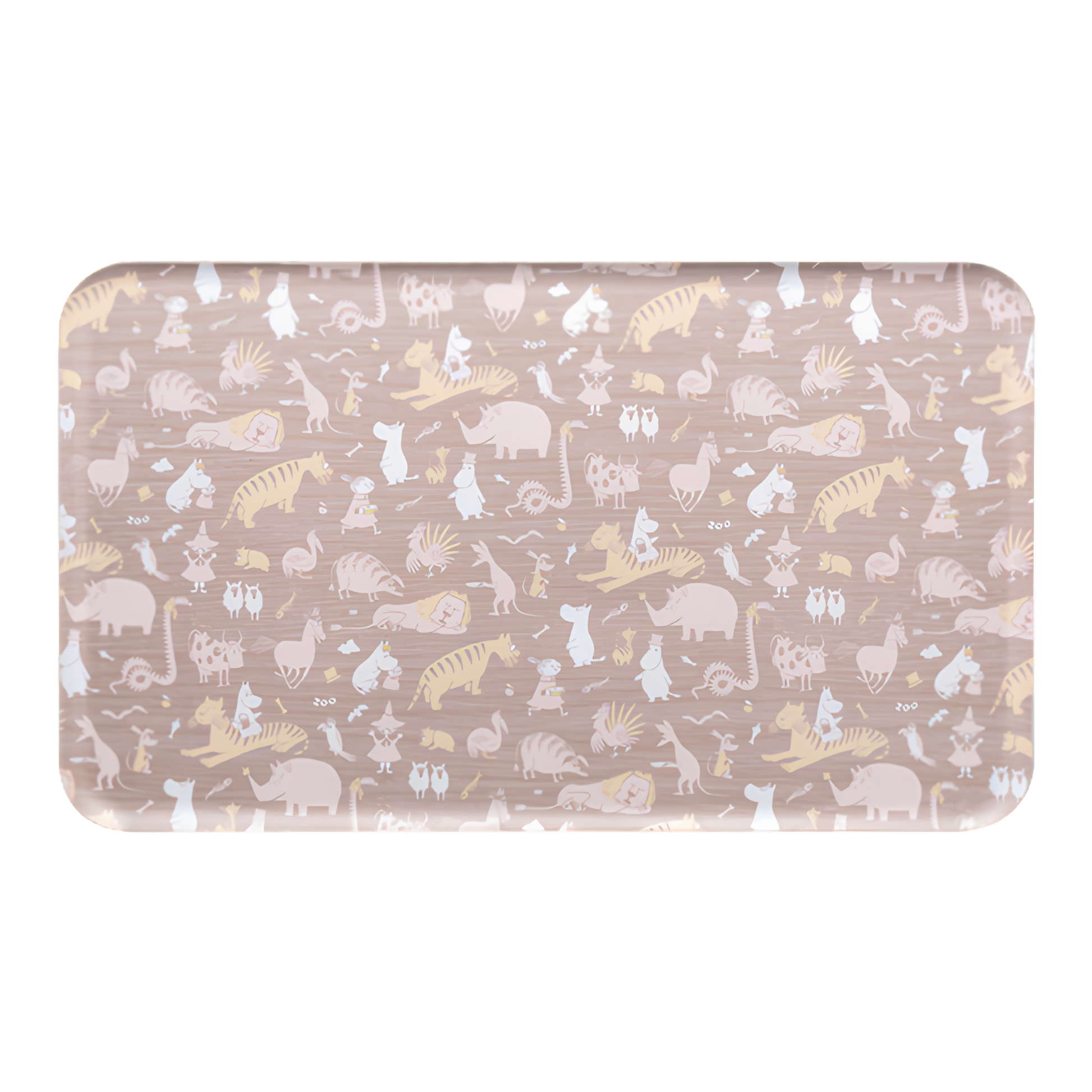 Muurla Moomin for Pets vanerialusta 50 cm x 29,5 cm, beige Nordic Pet Shop
