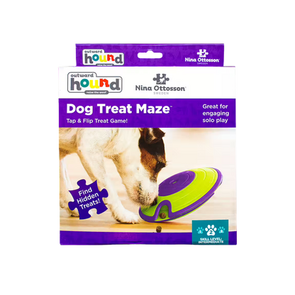 Nina Ottosson Dog Treat Maze -aktivointilelu koiralle, taso 2 Nordic Pet Shop