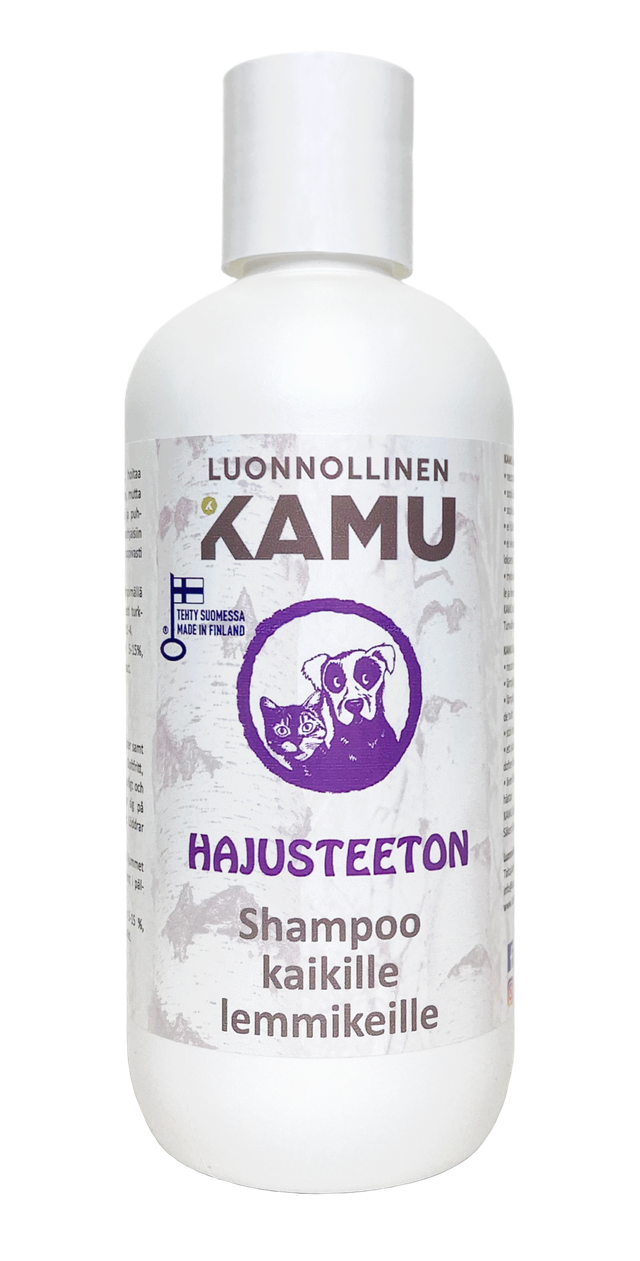 Kamu lemmikkishampoo Hajusteeton 350 ml