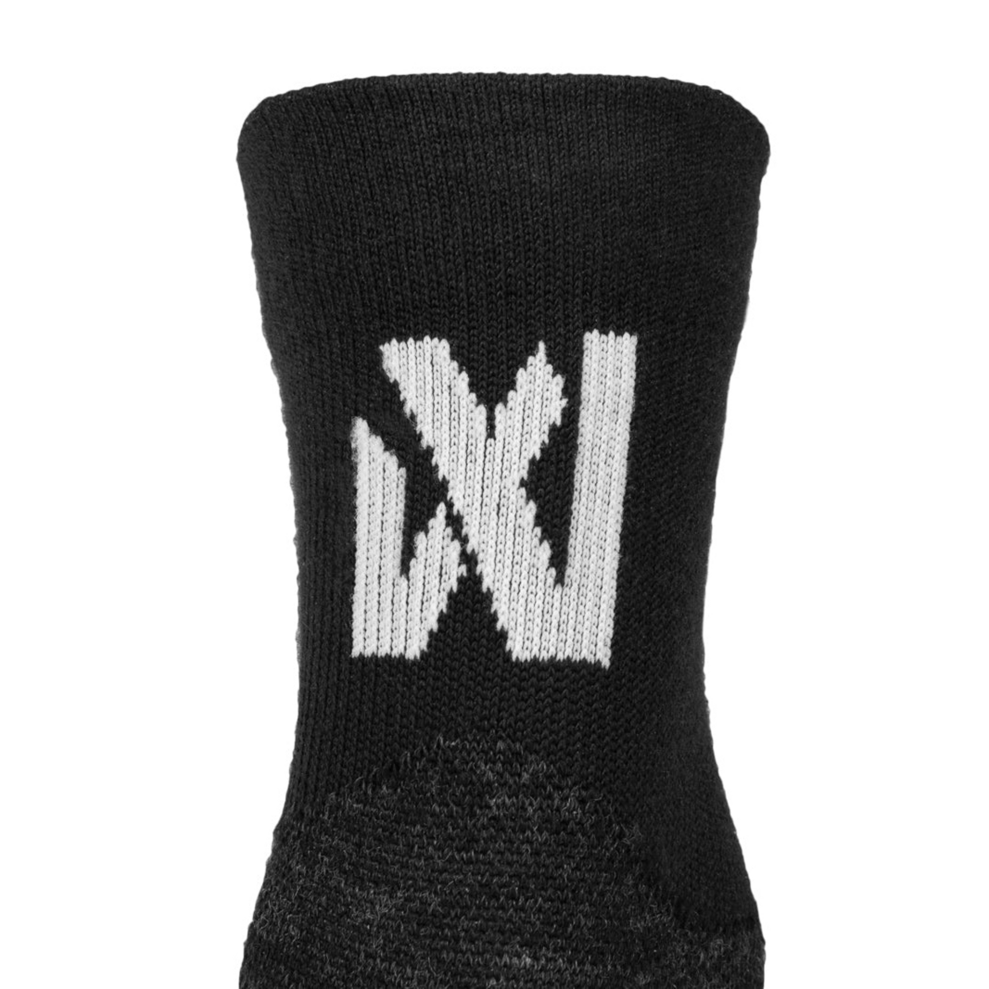 Non-stop CaniX wool merinovillaiset urheilusukat, musta, unisex Nordic Pet Shop