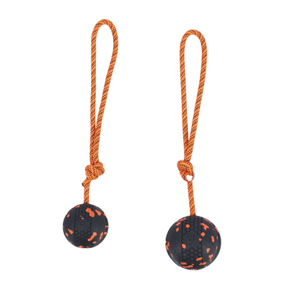 Non-stop Dog ball on rope -narupallo Nordic Pet Shop