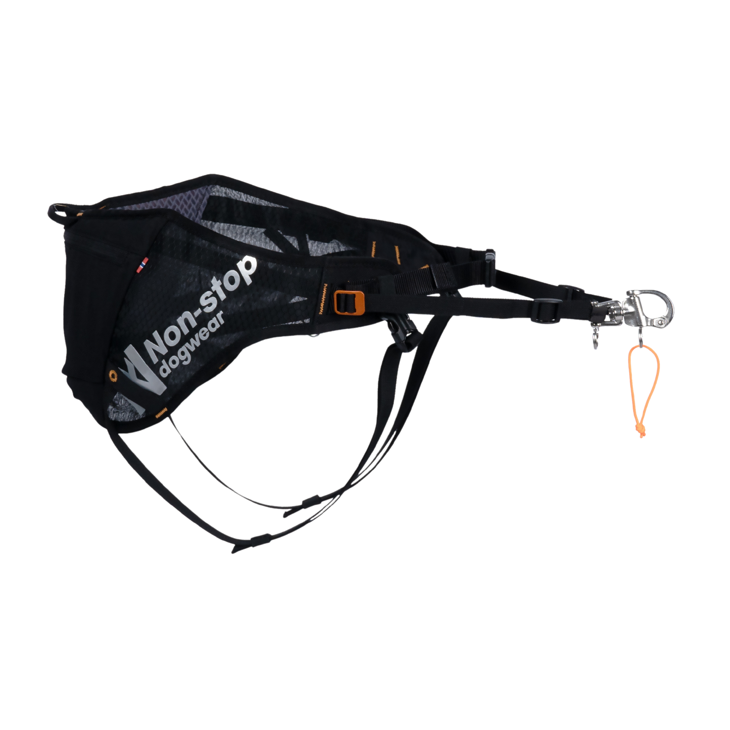 Non-stop Løype belt pro hiihto-/vetovyö, black Nordic Pet Shop