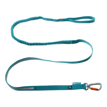 Non-stop Touring bungee leash koiran hihna 2,0 m, teal
