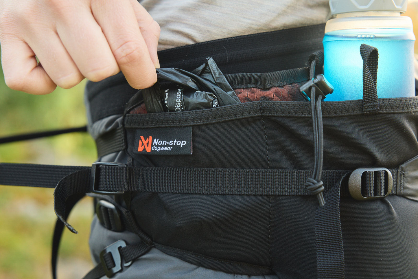 Non-stop Trail light belt lantiovyö, one size Nordic Pet Shop