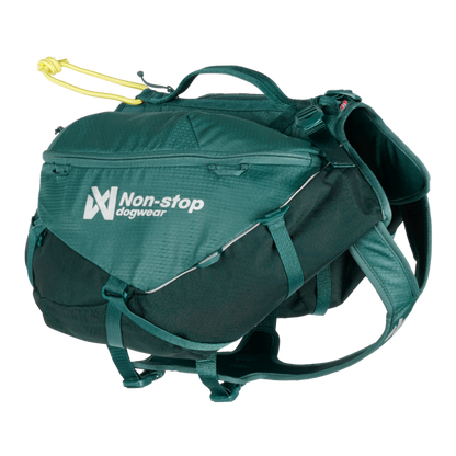 Non-stop Trail quest dog backpack koiran reppu, dark teal Nordic Pet Shop