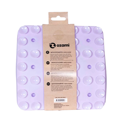 Ozami Snuffle Flower aktivointimatto, violetti 20 x 20 cm Nordic Pet Shop
