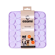 Ozami Snuffle Flower aktivointimatto, violetti 20 x 20 cm Nordic Pet Shop