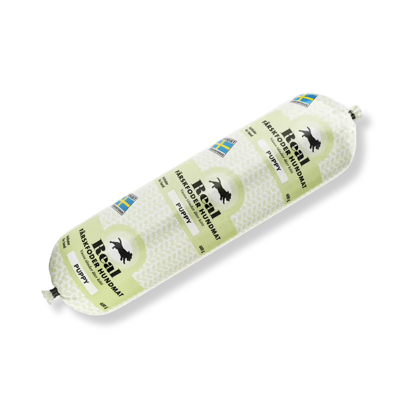 REAL Puppy raakaruoka 20 x 400 g (laatikko)